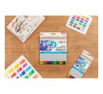 Darwi For You boite de 36 crayons de couleur aquarellables - Assortiment