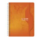 Cahier reliure intégrale 7000 17x22 cm 100 pages grands carreaux 70 g - Assortis