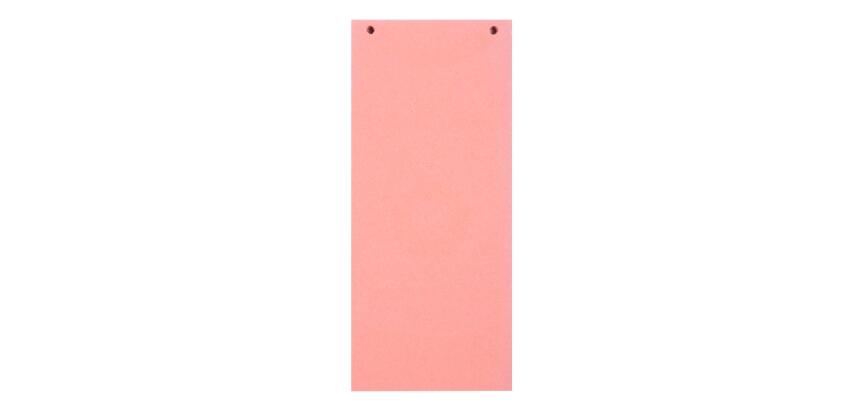 Confezione da 100 intercalari orizzontali 2 fori Forever cartoncino riciclato 180g/mq - 105x240mm