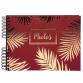 Wireb album 50p. black 32x22cm PALMA red