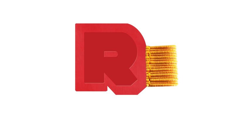 Rhodiarama porte-stylo autoadhésif 4x3 cm pour blocs carnets et agendas - Coquelicot
