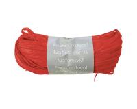 Pelote raphia naturel 50g, Rouge