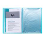 Protège -documents en PP recyclé semi-rigide Pop'N Co - 40 vues - Couleurs assorties