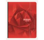 Cahier brochure souple dos toilé 7000 17x22 cm 192 pages grands carreaux 70 g - Assortis