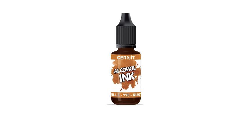 Cernit encre à l'alcool 20 ml Rouille - Rouille