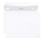 Enveloppe blanche sans fenêtre auto-adhésive avec bande protectrice 80 g/m² - Boîte de 500