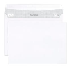 Boite de 500 Enveloppes Blanches C5-162x229mm - Auto-Adhésives - 80g/m2 - Blanc