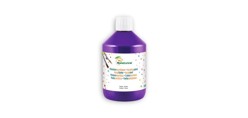 ACRYLIQUE MATE 500 ML VIOLET - Violet