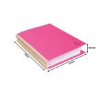 Pack of 10 expanding spine folders ROCK'S 320gsm - 24x32cm.