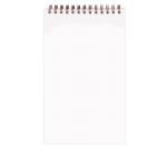 My.task.manager Age Bag bloc de bureau reliure intégrale en-tête 12x20 cm 250 pages détachables réglure DOT au verso - Noir