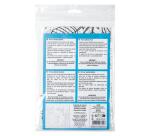 Carré 100% soie - 90x90cm Amaryllis - Blanc