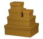 Rhodia Rhodiarama Gift Boxes - Set of 5 - Nested - Gold