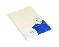 25 cartes C6 (107x152mm) Vergé 210g - Ivoire