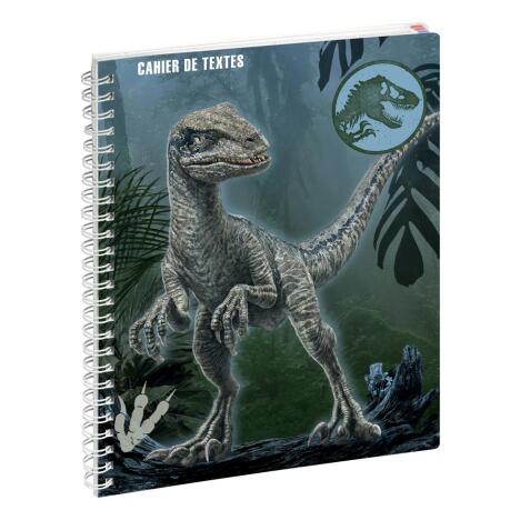 Cahier de textes Jurassic World Raptor 17 x 22 cm - Visuel