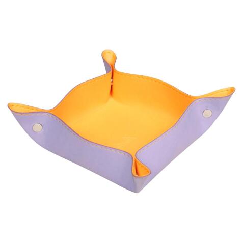 Rhodiarama vide-poche réversible simili cuir italien 12x12x4,5 cm - Iris