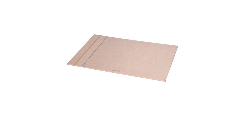 Rhodiarama sous-main rigide simili cuir italien 60x40 cm - Touche de rose