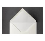 20 enveloppes C6 (114x162mm) Vélin pur coton gommées - Crème