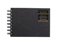 Goldline carnet spiralé 64F A6 140g I - Blanc