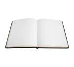 Gästebuch Alpillez, 70 Blatt schwarz, 26x22 cm, Hochformat