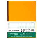 Booklet 6 columns 31 lines 80 pages 32x25cm