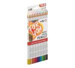 Darwi For You boite de 12 crayons de couleur standards - Assortiment