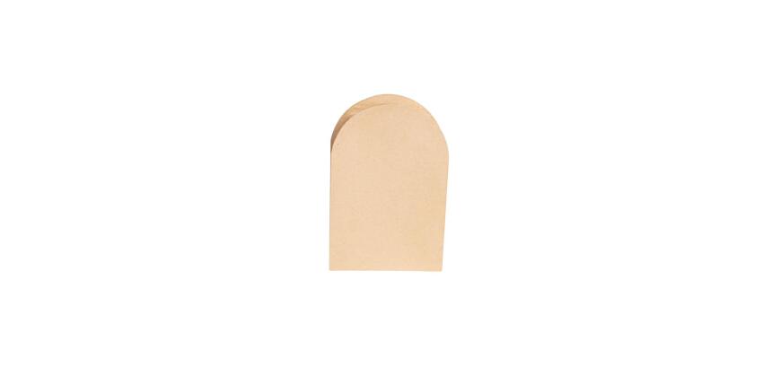 Grand vase arche waterproof 16x5x25 cm - Kraft
