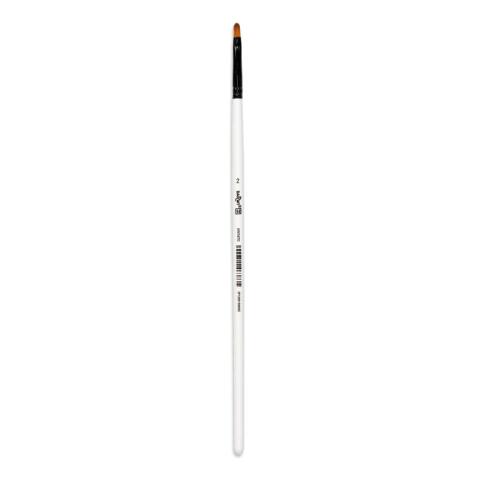 Darwi For You pinceau usé bombé 4 mm taille 2 - Blanc