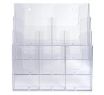 Distributeur de prospectus multi-formats - Cristal