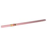 Nappe en rouleau papier damassé - 10x1,18m - Vichy rouge