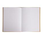 Carnet Nature 220x170, 192 pages lignées - Beige