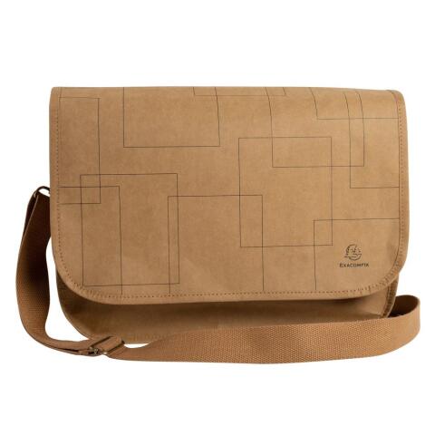 Maletín para portátil 15'' ETERNECO® Diseños geométricos marrones