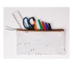 COSMICUIR DAIM Trousse plate 22x11cm - Cuivre
