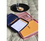 Rhodiarama grand conférencier pour bloc ou carnet format A4 - Bleu nuit