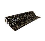 Prem.80g, 50x0,70m Arabesq or fd noir - Noir