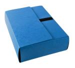 Chemise extensible 3 rabats carte lustrée sangle scratch - 24x32cm