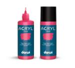 Darwi Flacon de 80 ml de Peinture Acrylique Universelle Opaque - Magenta