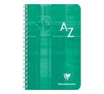 Répertoire reliure intégrale 11x17 cm 100 pages grands carreaux - Assortis