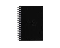 Rhodia Touch Watercolor Book, papier 100% coton grain satiné 300g - A6 portrait, 40 pages - Noir