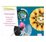 Boîte créative, Mandala animaux à gratter