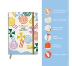 Dolce Amore, DaytoDay journal A5 14,8x21 cm, 192 pages, dot, pochette à soufflet au dos, marquepage, fermeture élastique, ass.