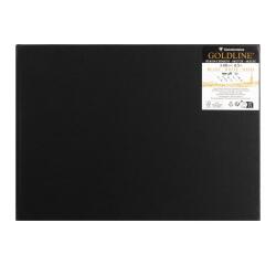 Goldline carnet rembordé rigide 50F A4 140g paysage - Blanc