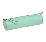 CUIR TEINTÉ Trousse Ø5,5x22 cm Vert pistache