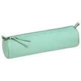 CUIR TEINTÉ Trousse Ø5,5x22 cm Vert pistache