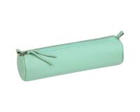 CUIR TEINTÉ Trousse Ø5,5x22 cm Vert pistache