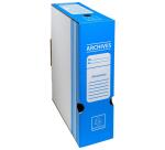 Boite archive Dos 100mm carton ondulé couleurs - 25x34cm
