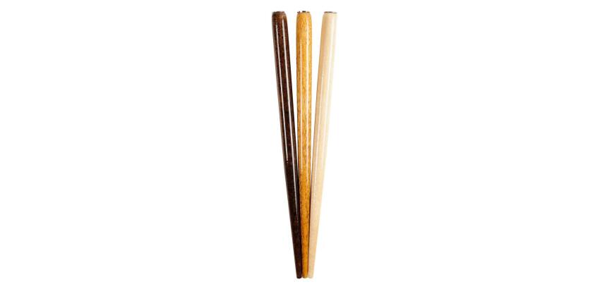 Porte-plume bois naturel laqué
