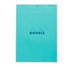 Bloc agrafé Rhodia Couleurs Azur N°18 A4 21x29,7 cm - Azur