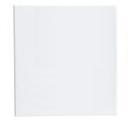 Carpeta Exacompta 4 anillas mixtas 60mm forrada 3 bolsos exteriores Krea Cover - A maxi - Blanco