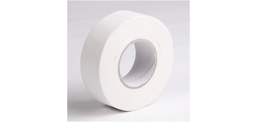 Toile adhésive rouleau 50mmx50m - Blanc