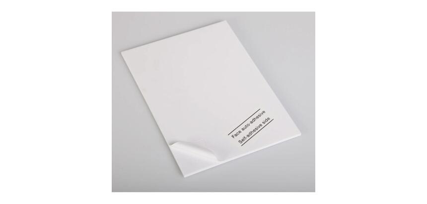 Carton Mousse adhésif 10 feuilles A1 5mm - Blanc